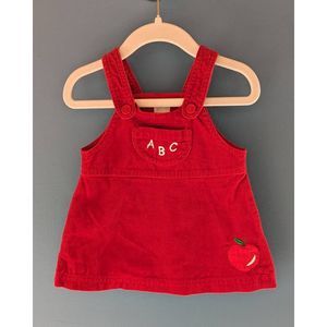 ABC Apple Corduroy Jumper
